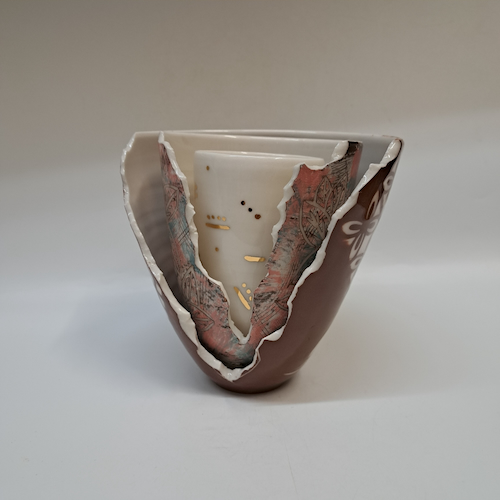 Click to view detail for CP-003 Sculpted Pots - 3 Pc 